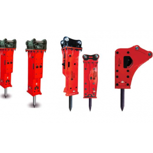 4-5 Ton Excavator Hydraulic Rock Breaker Backhoe Loader Hammer Box-silenced HB280