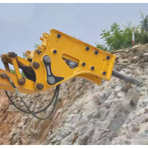 Factory Supplier OEM Excavator Box/Side/Top/Silent Hydraulic Rock Breaker Hammer Crusher H160 S for PC CAT EX TB