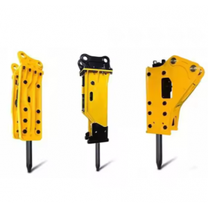 Fully Hydraulic Type Diaphragm Type R75 Hydraulic Breaker For 6-9 Ton Excavator