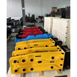 Top Type 68mm Tool Diameter Hydraulic Breaker Rock Breaker For 4 - 7 Ton Excavator Backhoe Loader SB40
