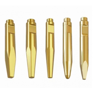 Construction Excavator Spare Parts Hydraulic Chisel Rock Breaker Tools Blunt Cone Type 40MM-68MM