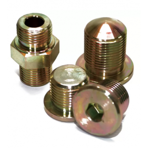 Korean Hydraulic Breaker Parts Silver Adjuster Control Valve Custom 40Cr