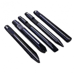 15 Kgs 40Cr 42CrMo Hydraulic Rock Hammer Breaker Tool Chisel SB40 SB81 SB121 HB20G For Mining Demolition Crushing Rock