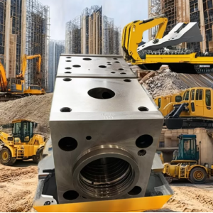 Bucket Type Silver 20CrMo Hydraulic Breaker Cylinder Spare Parts For Excavator Crusher Hammer Industries From Manufacturing